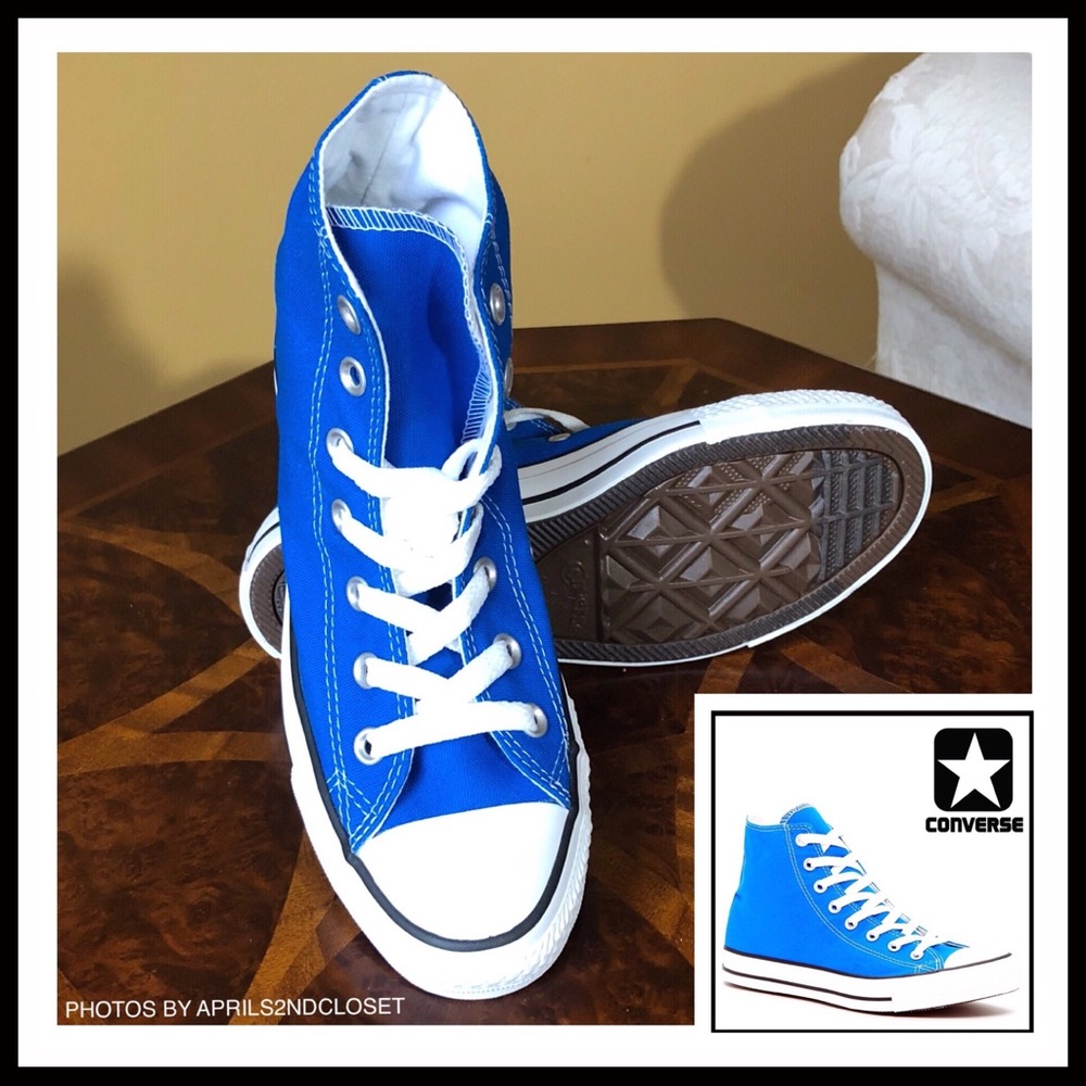CONVERSE CANVAS SNEAKERS Stylish High Tops - Picture 8 of 8